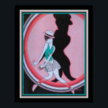 1927 Art Deco "Spotlight"-utskrift 16 x 20 Poster<br><div class="desc">Spotlight Cover for Para Todas Art Deco Cover ca 1927 - finns i 16 x 20 och 12 x 16</div>