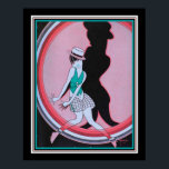 1927 Art Deco "Spotlight"-utskrift 16 x 20 Poster<br><div class="desc">Spotlight Cover for Para Todas Art Deco Cover ca 1927 - finns i 16 x 20 och 12 x 16</div>