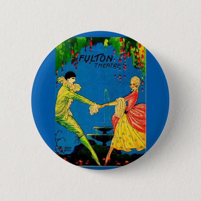 1927 Fulton Theater-programmet täcker konst Knapp (Framsida)