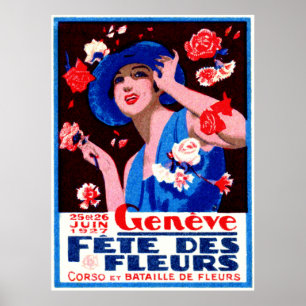 1927 Poster i Genève