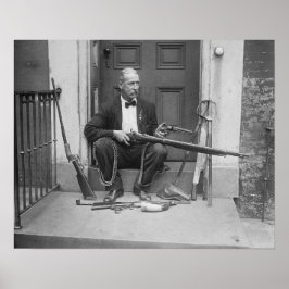 1927. Vintage Photo Poster