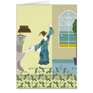 1927BATHROOM HÄLSNINGSKORT