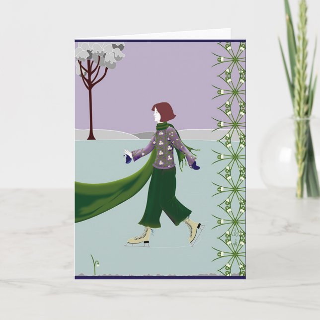 1927ICESKATING KORT (Framsida)