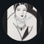1928 Art deco kvinna Stor Klocka<br><div class="desc">Fint,  eller hur? Från ett Ziegfeld-teaterprogram 1928. (Jag säljer också artiklar som är täckta med omslagsbilden från det programmet. Sök efter Ziegfeld i min butik.) Vill du se mer gammal? Här är Facebook-sidan för min butik: www.facebook.com Och här är min blogg: www.fullservicebohemian.blogspot.com</div>