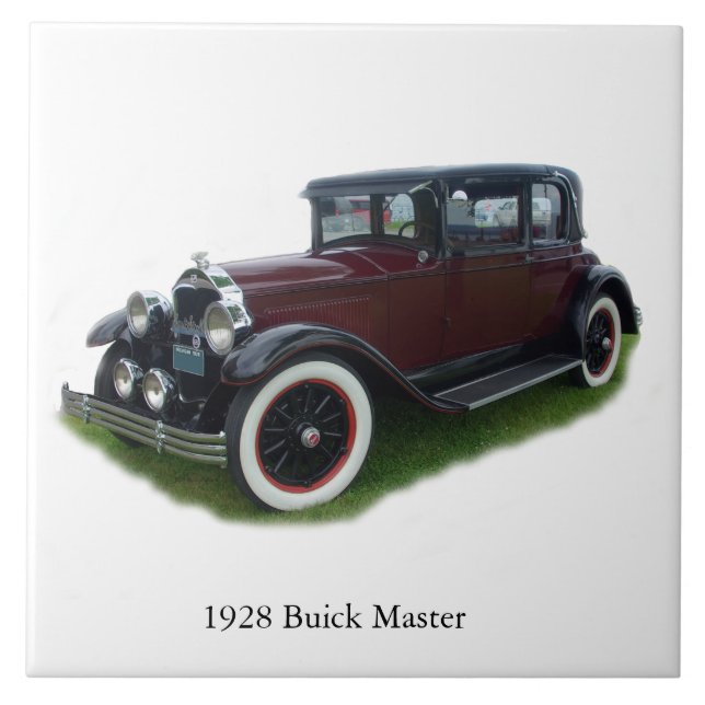 1928 Buick Master Panel Kakelplatta (Framsidan)