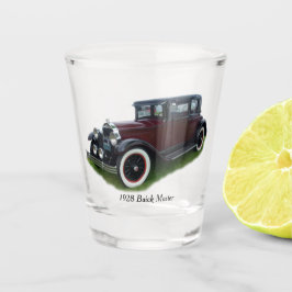1928 Buick Master shot glass