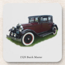 1928 Buick Master-uppsättning på 6 underlägg