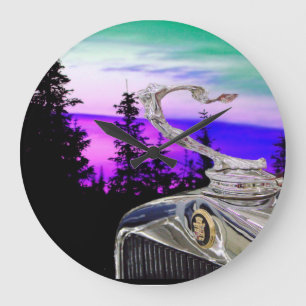 1928 Cadillac Town Car Stor Klocka