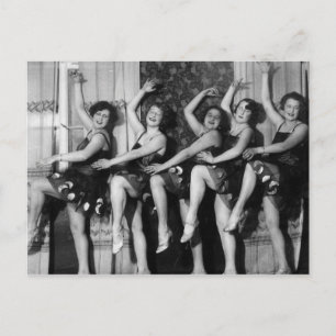 1928 Dansar Vykort