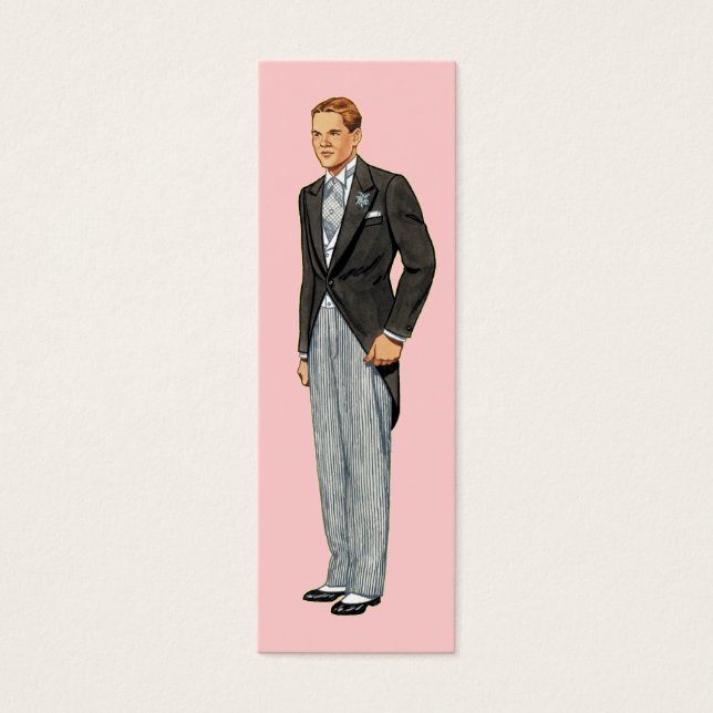 1928 Fashion Litet Visitkort (Framsidan)
