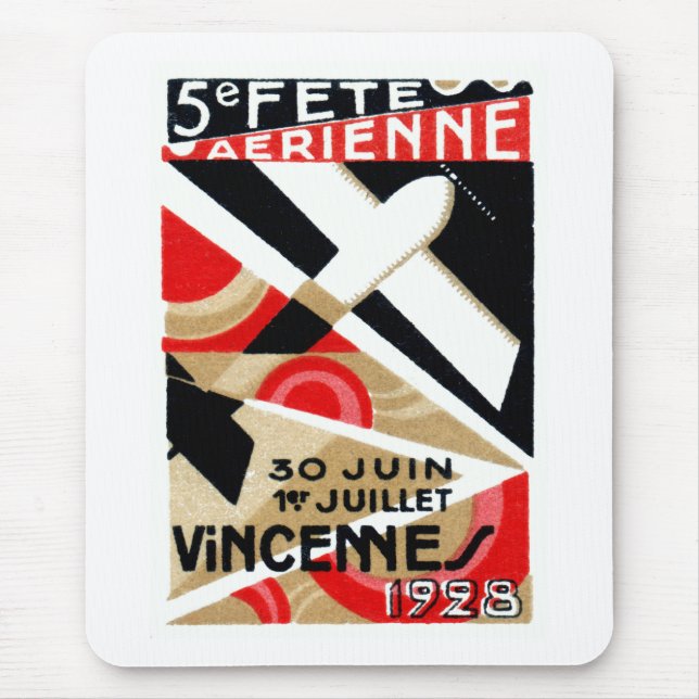 1928 Paris Luft Show Musmatta (Framsidan)