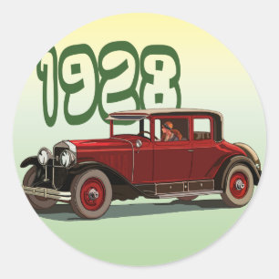 1928 RUNT KLISTERMÄRKE