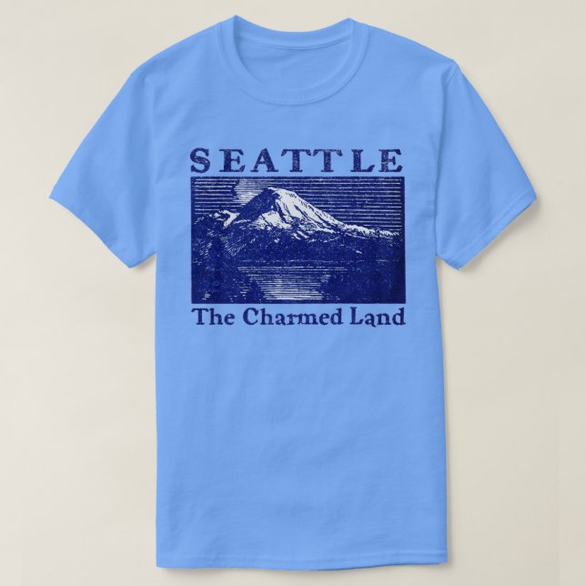 1928 Seattle the Charmed Land TShirt T Shirt (Design framsida)