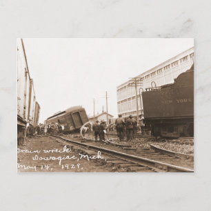 1928 Tåg Vykort