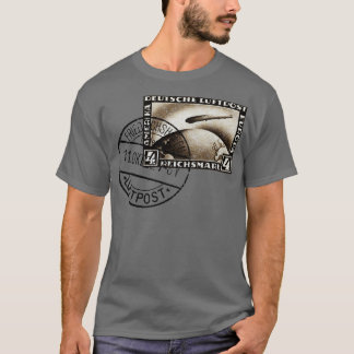 1928 Zeppelin Airmail T Shirt