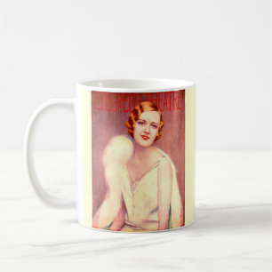 1928 Ziegfeld Theater-programmet omfattar Marilyn Kaffemugg