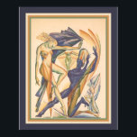 1929 Art Deco Modern Dance Skriv ut Poster<br><div class="desc">Unik,  Art Deco-utskrift och för 1929 Modern Ballroom-dans.</div>