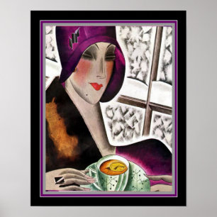 1929 Art Deco Print av Helen Dryden 16 x 20 Poster