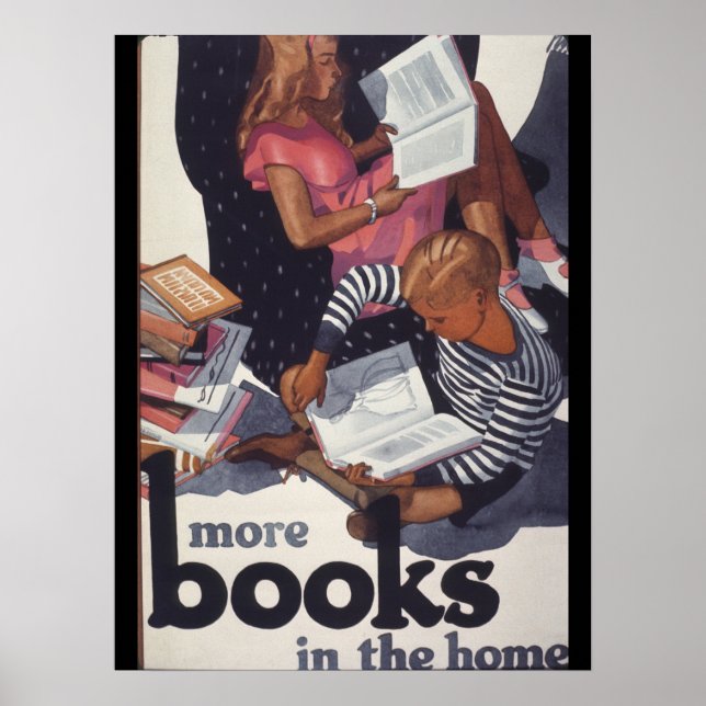 1929 Barns Bok-vecka Poster (Framsidan)