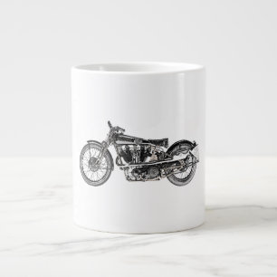 1929 Brough Superior Motorcykel Jumbo Mugg