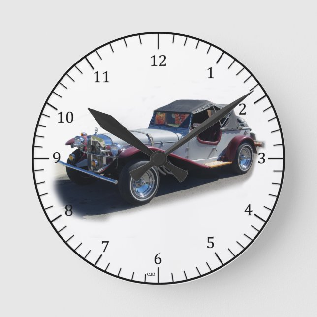 1929 Gazelle-klocka Rund Klocka (Framsida)