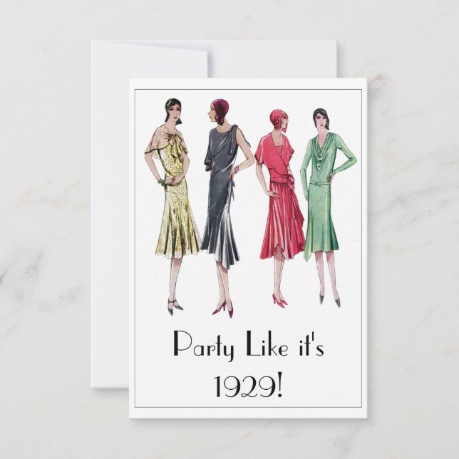 1929 Partsinbjudningar Inbjudningar (Framsida)