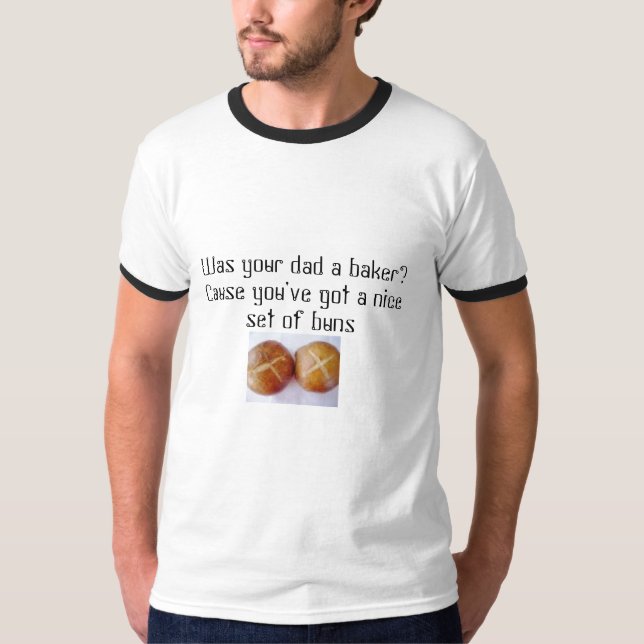 193082195 var din pappa en bagare? Orsaka dig har Tröja (Framsida)