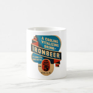 1930-40S FLASKA TOPPER AD KAFFEMUGG