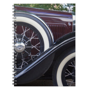 1930 Ford A Klassisk Bil Anteckningsbok Med Spiral