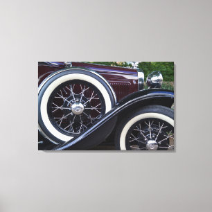 1930 Ford A Klassisk Bil Canvastryck