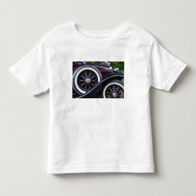 1930 Ford A Klassisk Bil Tee (Framsida)