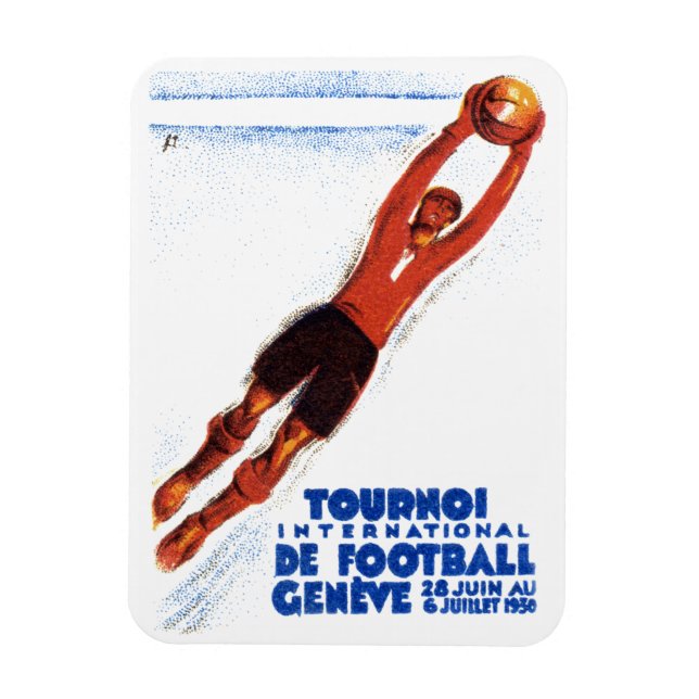 1930 Fotboll Magnet (Vertikal)
