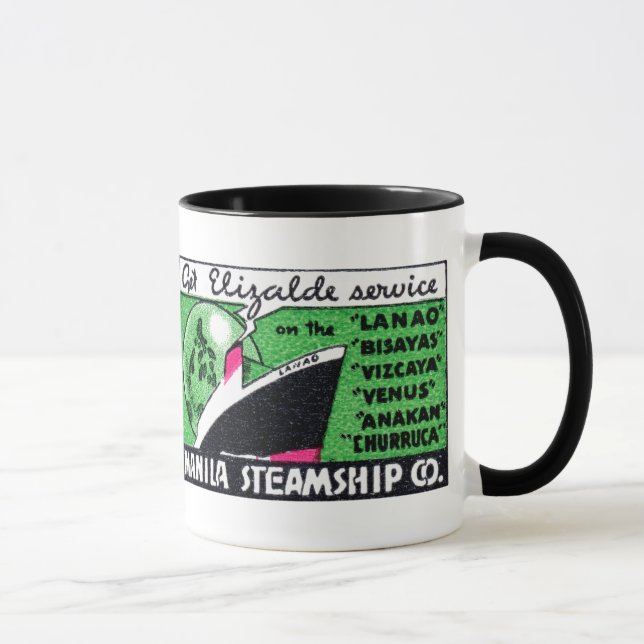 1930 Manila Steamship Company Mugg (Höger)