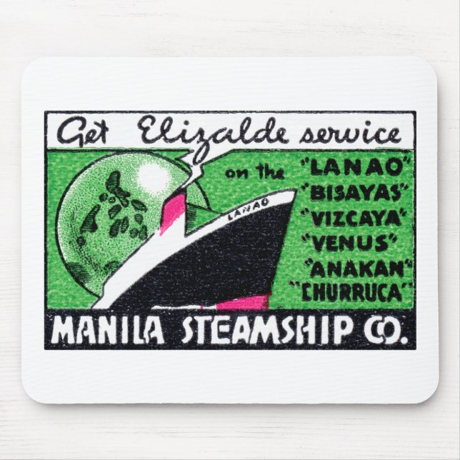 1930 Manila Steamship Company Musmatta (Framsidan)