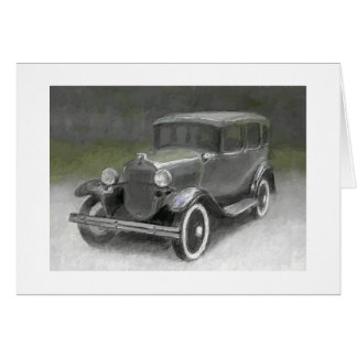 1930 modell A Sedan OBS Kort