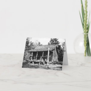 1930-talet: Cabin Wreck Hillbilly Shack Houseuppvä Inbjudan