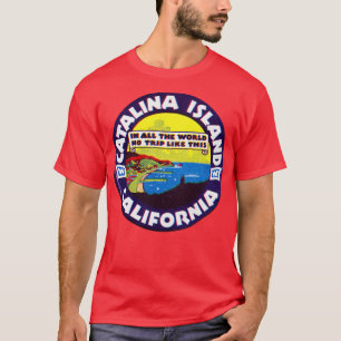1930-talet Catalina Island California TShirt T Shirt