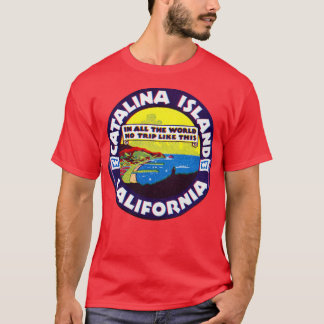 1930-talet Catalina Island California TShirt T Shirt