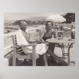 1930-talet i Cannes, Frankrike Poster