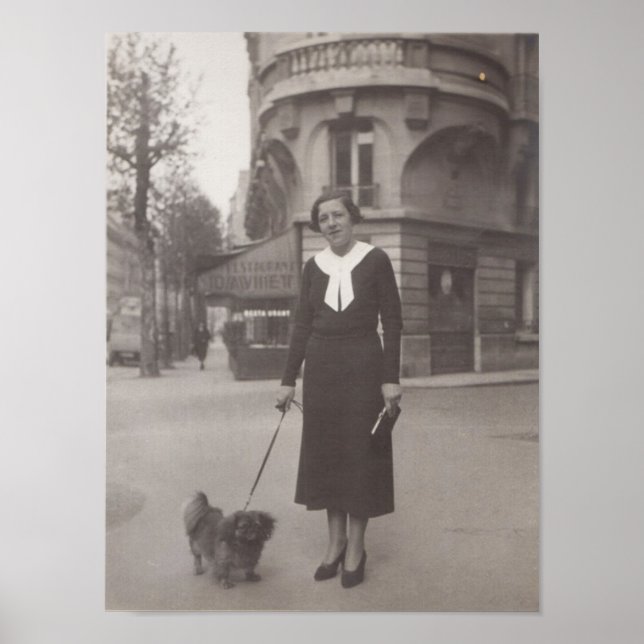 1930-talet i Paris poster (Framsidan)