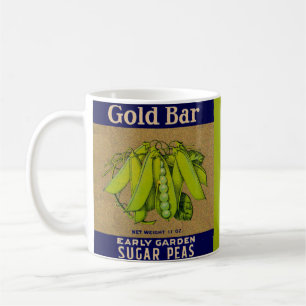 1930-talet kan sockerärter i Guld Pub märkas Kaffemugg