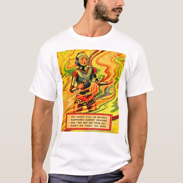 1930-talets Buck Rogers tecknad Wilma Deering T Shirt (Framsida)