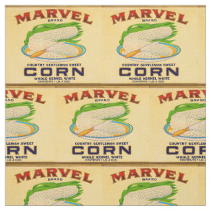 1930-talets marvel-kanonetikett för maj tyg