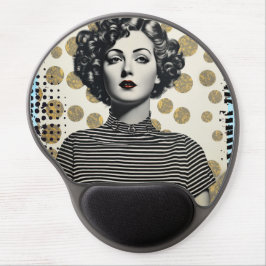 1930-talets musknapp gel musmatta