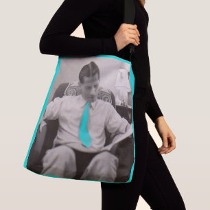 1930-talets papper axelväska