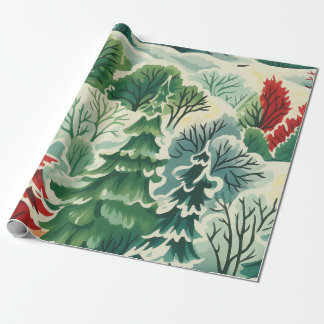 1930-talets Papper för återställande av julafton Presentpapper