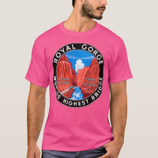 1930-talets Royal Gorge Bridge T Shirt