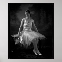 1930-talets svarta kvinna poster