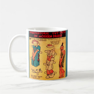 1930-talets tecknad strimma papper doll Princess W Kaffemugg