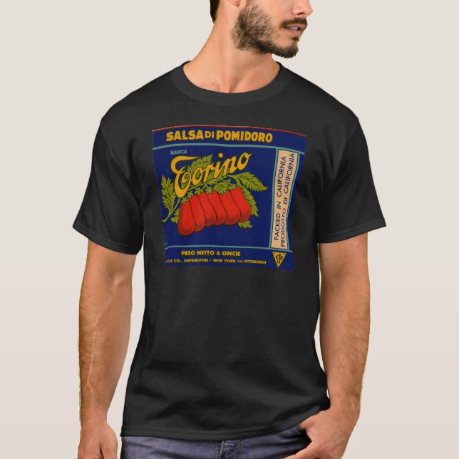 1930-talets torino tomato-pasta kan märkas tee (Framsida)